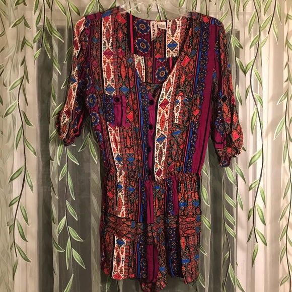 Bright colorful romper - Picture 2 of 5